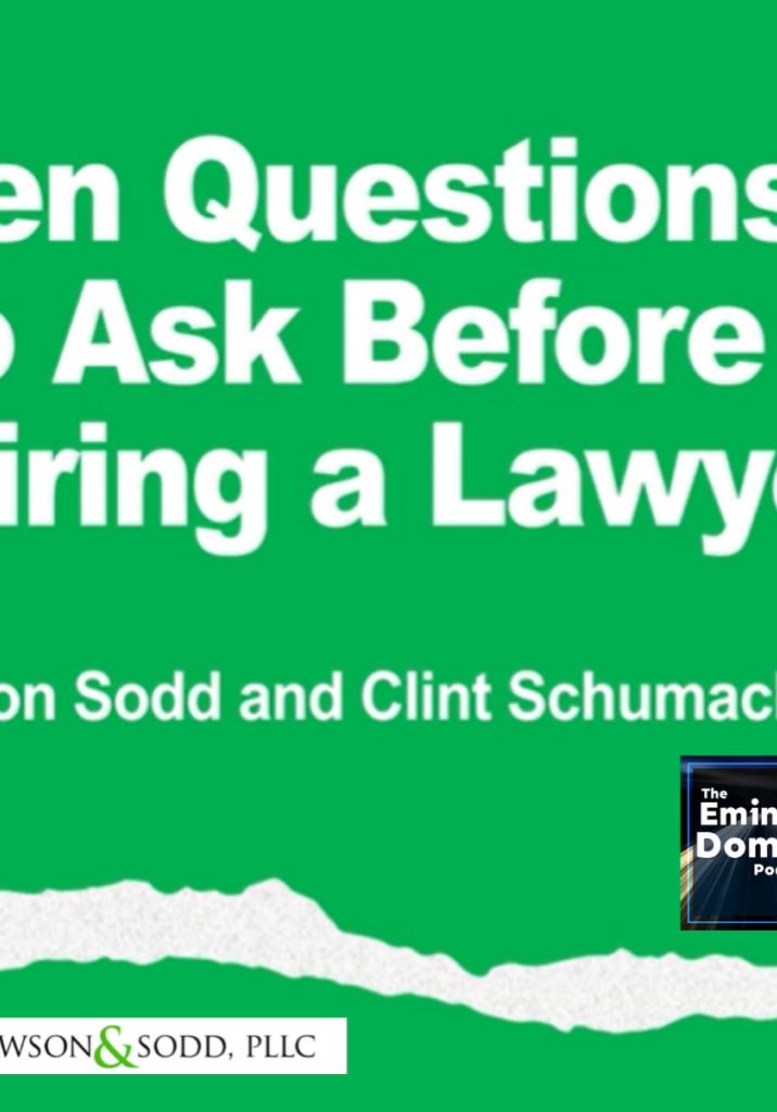 Ten Questions to Ask Before Hiring a Lawyer